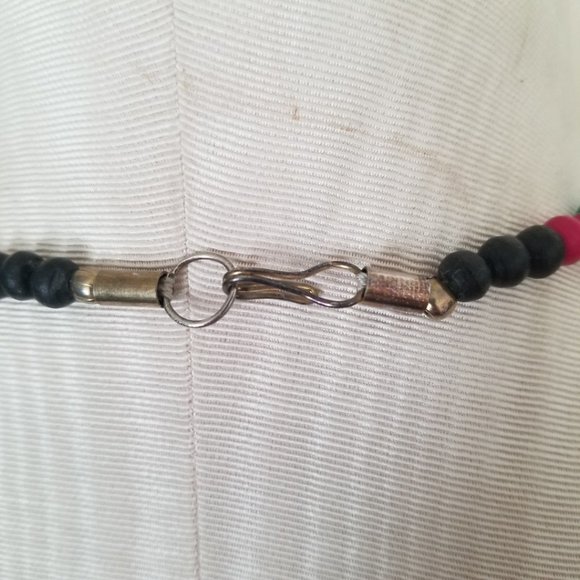 Funky Boho Colorful Multi Strand Necklace Jewelry - Picture 9 of 13